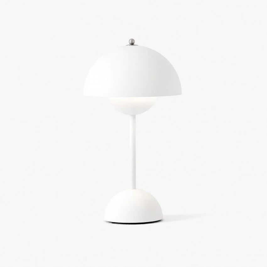 Desk Lamp Touch Night Light For Bedroom Restaurant Cafe Modern Decoration Gifts Mushroom Lamp Lighting. Flowerpot VP9 table lamp. Rechargeable mushroom table lamp. Verner Panton mushroom lamp in elegant white