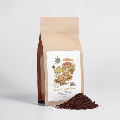 2. Organic Mushroom Coffee Superfood Blend | Premium Lion's Mane & Chaga | Made in USA | 4oz