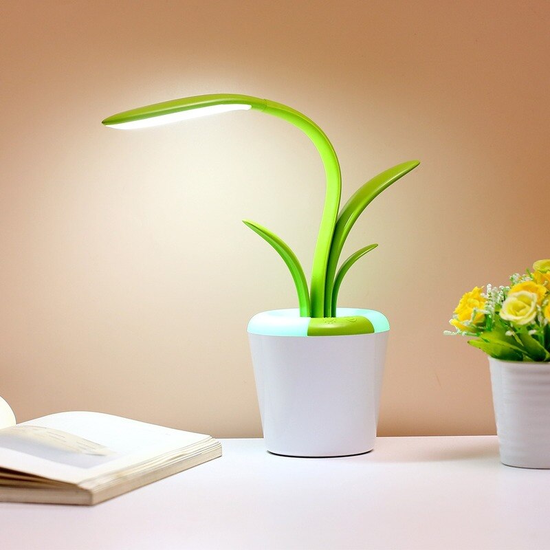 A VP1 Flowerpot Table Lamp in a classic retro design by Verner Panton