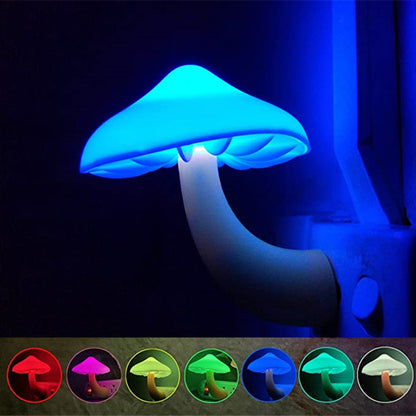 Mushroom LED Night Lights | Festive & Cozy Christmas Decor | Gift for Kids & Adults